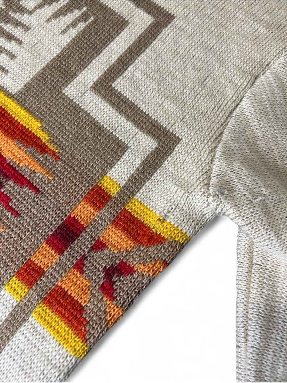 Vintage 1970's Pendleton 100% virgin wool sweater - Picture 6 of 6